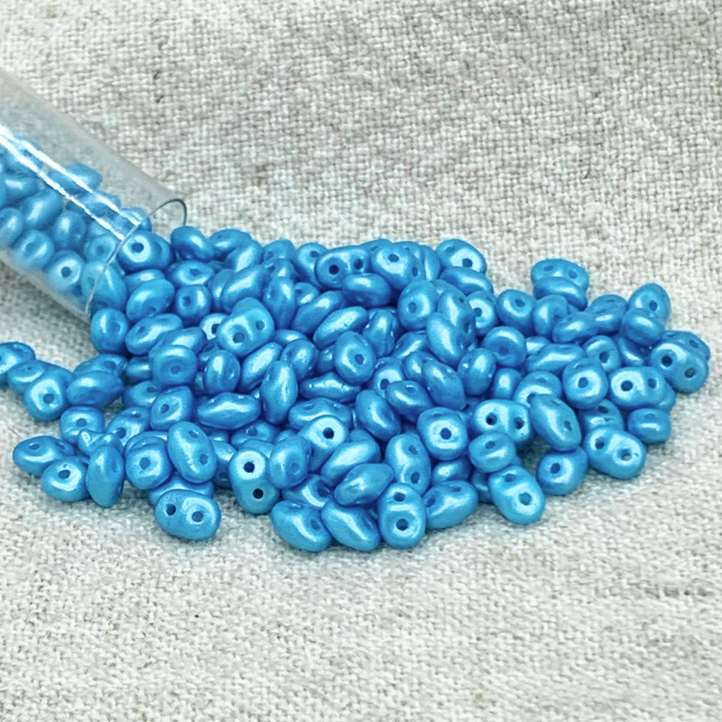 SuperDuo Pastel Turquoise