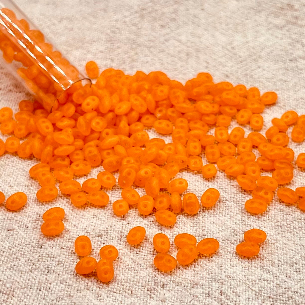 SuperDuo Opal Dk Amber Matte