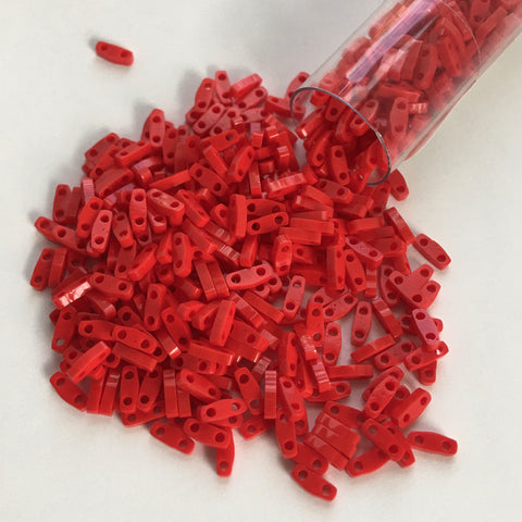 Quarter Tila - Opaque Red