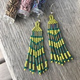Brick Stitch Fringe Earrings: Thurs. Jun 18, 4:30pm | Class Sign Up