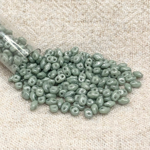 Mini Duo - Chalk Green Luster
