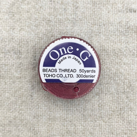 One G Thread - Burgundy
