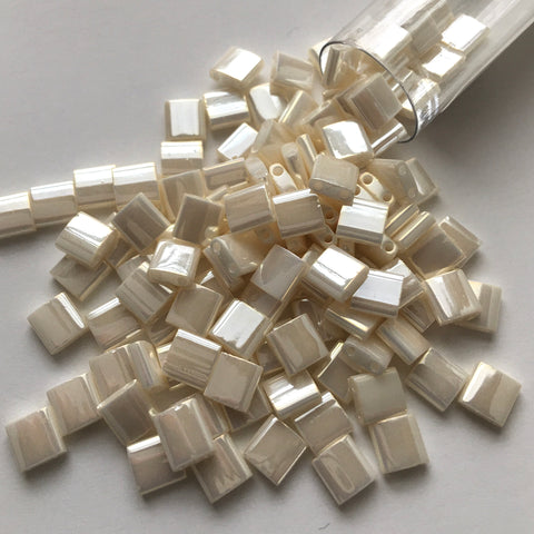 Tila Bead - Ivory Pearl Ceylon