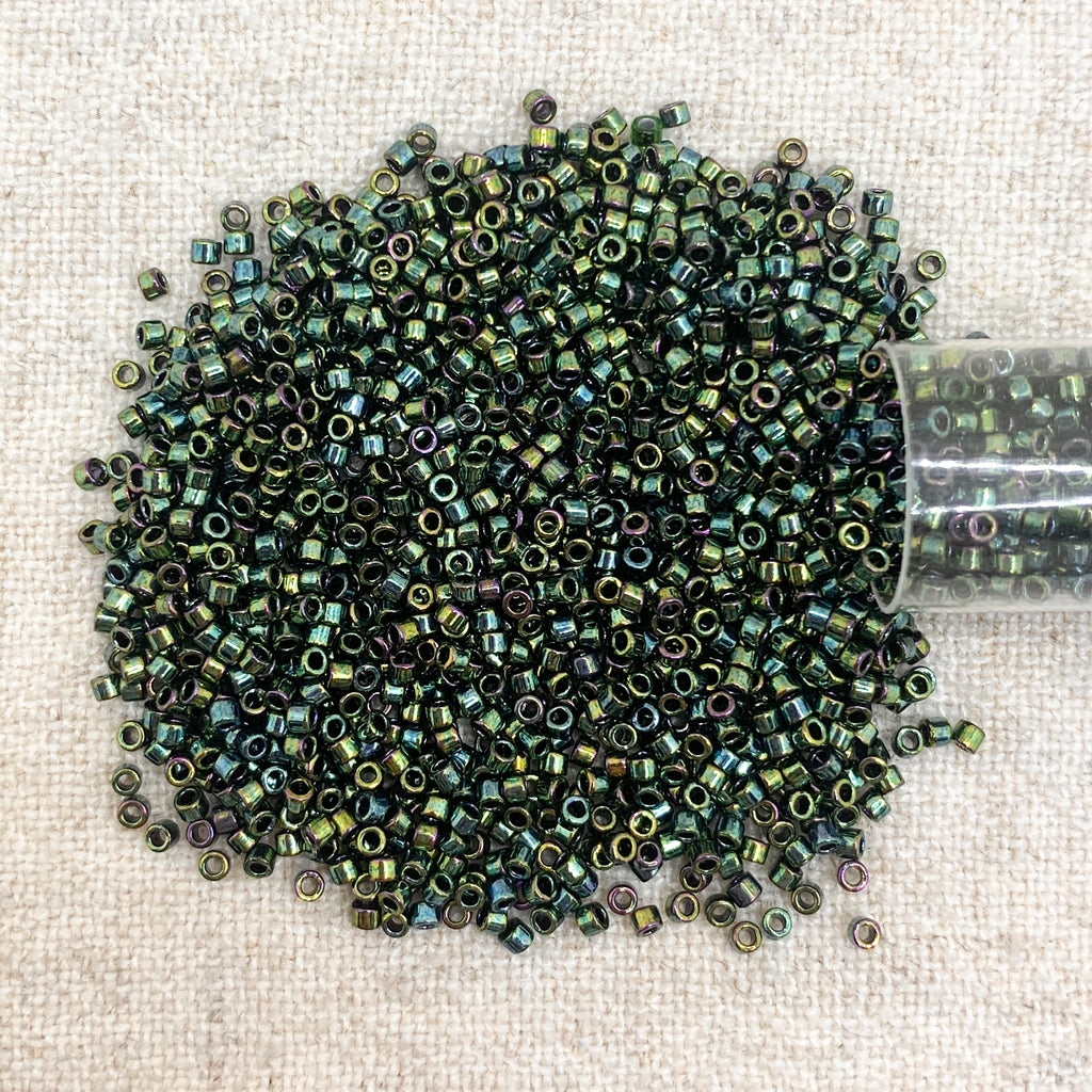 Delica 11/0 DB027 Metallic Teal Iris