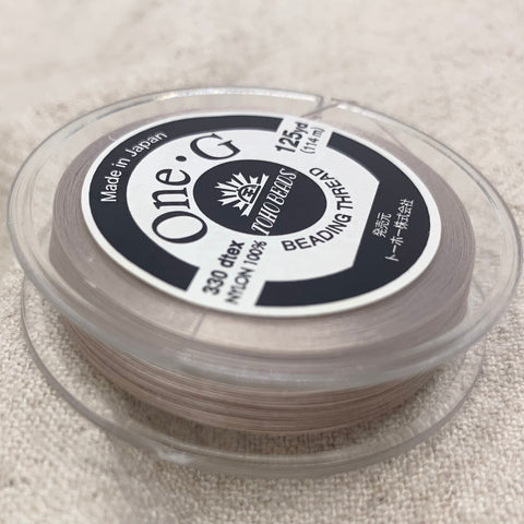 One G Thread 125yd - Beige