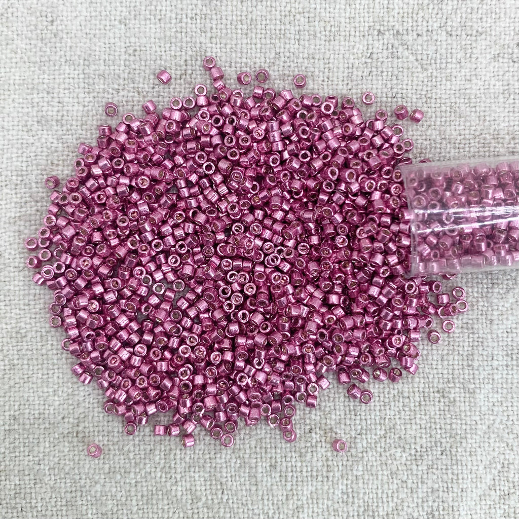 Delica 11/0 DB1840 Duracoat Galvanized Hot Pink