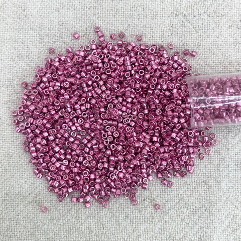 Delica 11/0 DB1840 Duracoat Galvanized Hot Pink