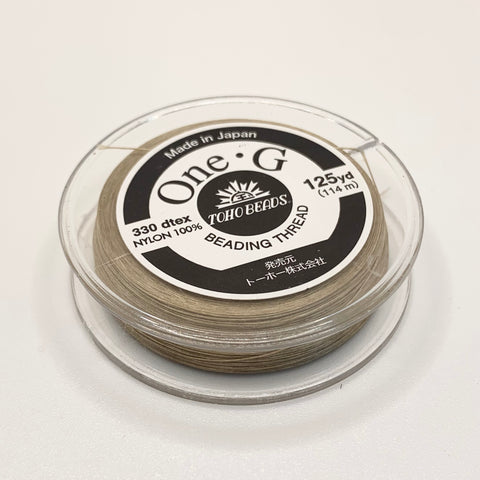 One G Thread 125yd - Sand Ash