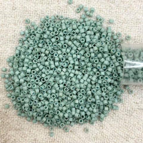 Delica 11/0 DB374 Matte Opaque Seafoam Luster