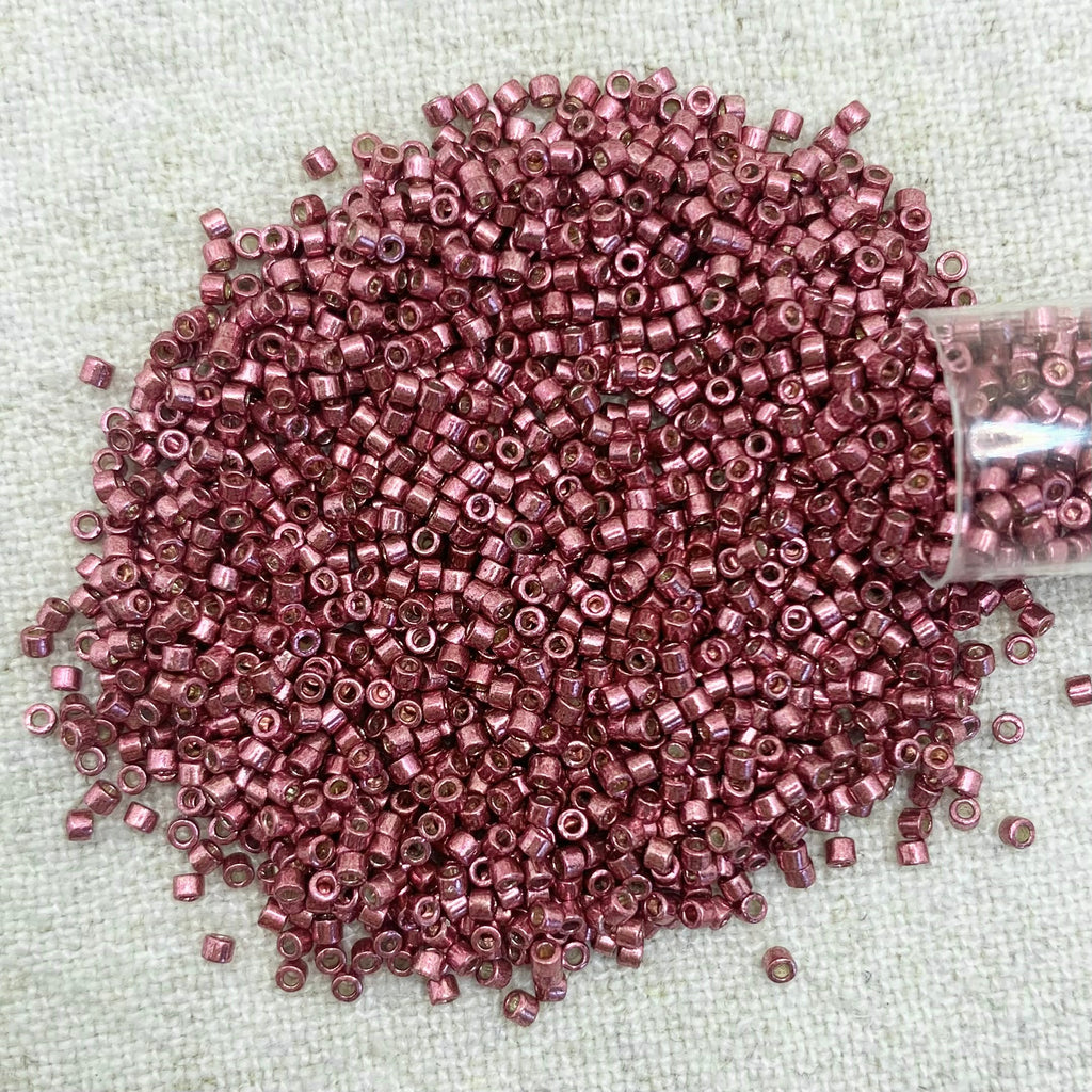 Delica 11/0 DB1849 Duracoat Galvanized Magenta