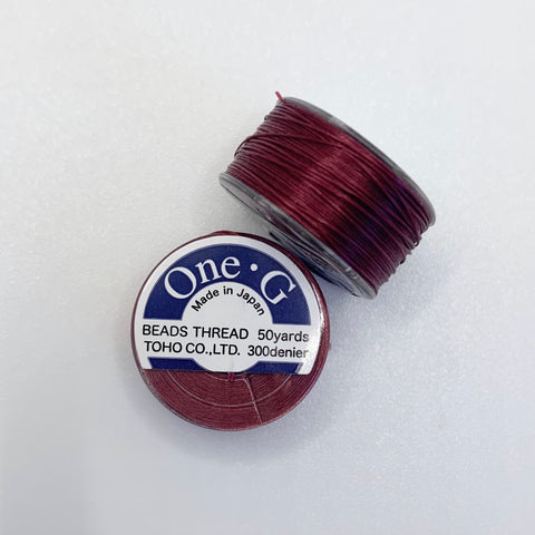 One G Thread - Burgundy