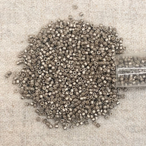 Delica 11/0 DB1159 Galvanized SF Pewter