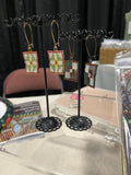Learn Square Stitch - Quilt Block Earrings | Oct 15, 4pm | Class Sign Up