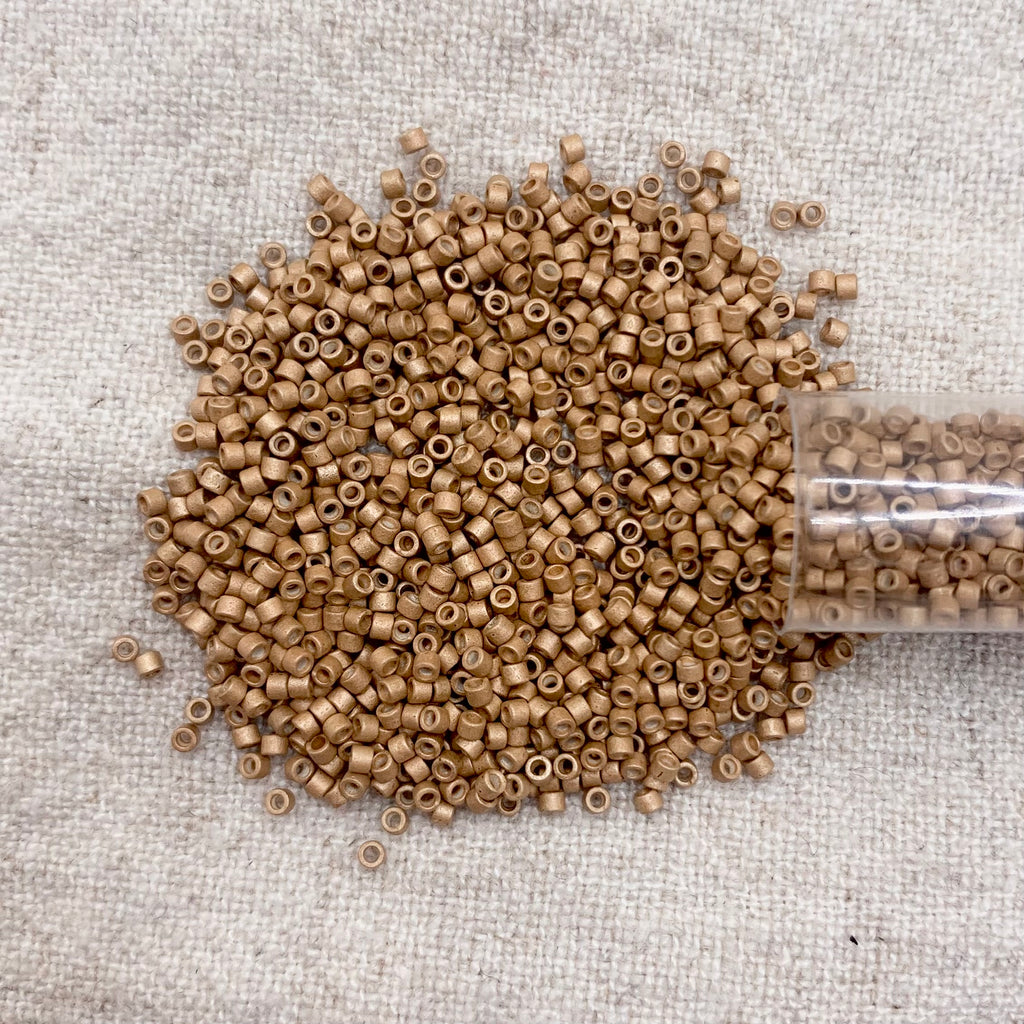 Delica 11/0 DB1163 Galvanized Matte Mead