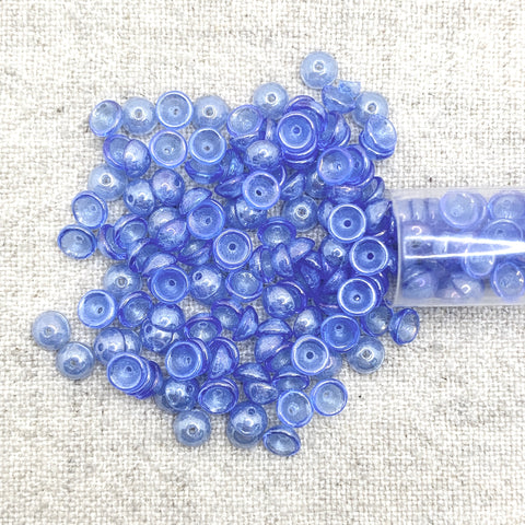Teacup Bead - Luster Iris Sapphire
