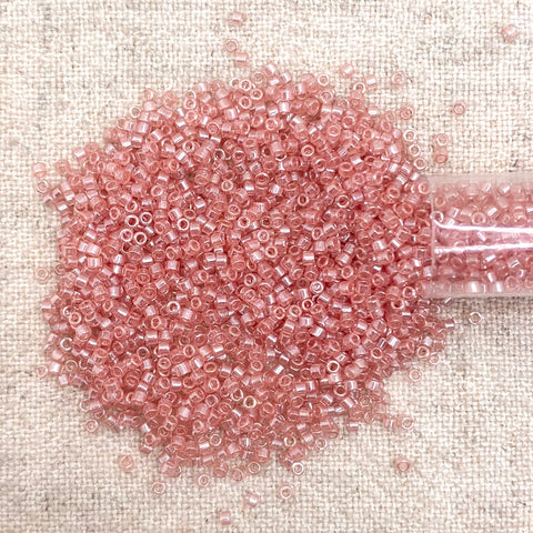 Delica 11/0 DB106 Transparent Pink Luster