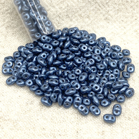 SuperDuo Saturated Metallic Bluestone