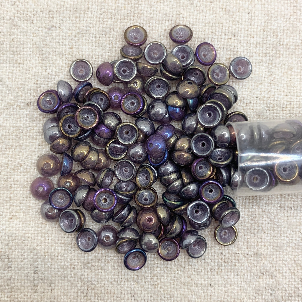 Teacup Bead - Luster Iris Tanzanite