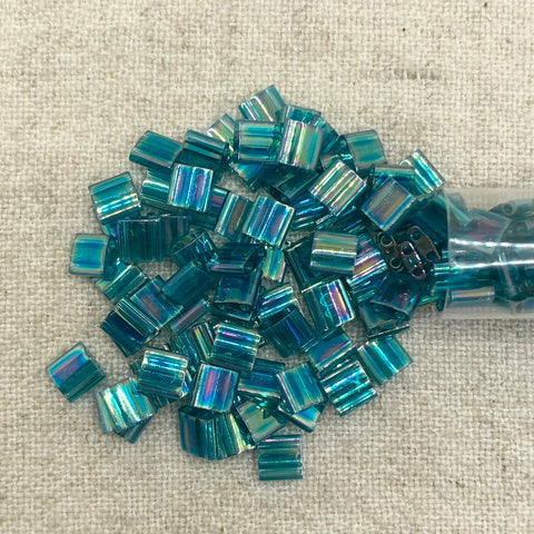 Tila Bead - Transparent Teal AB
