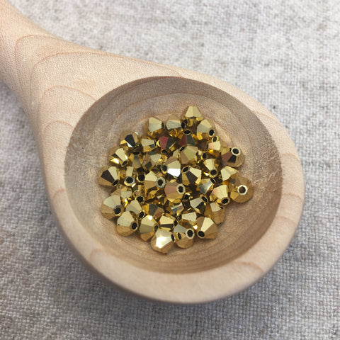 Preciosa 4mm - Crystal Aurum