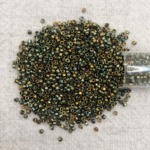 Delica 11/0 DB024 Metallic Green