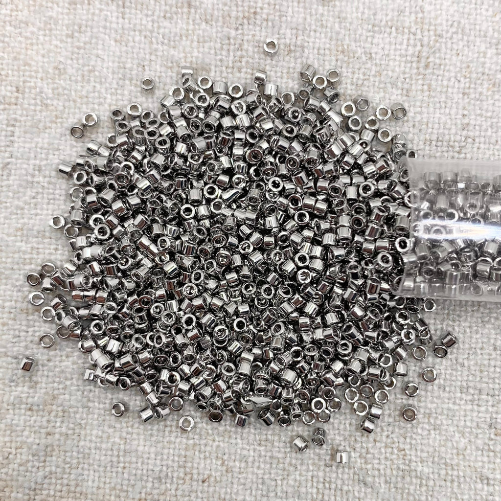 Delica 11/0 DB038 Palladium Plated