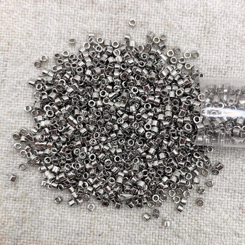 Delica 11/0 DB038 Palladium Plated