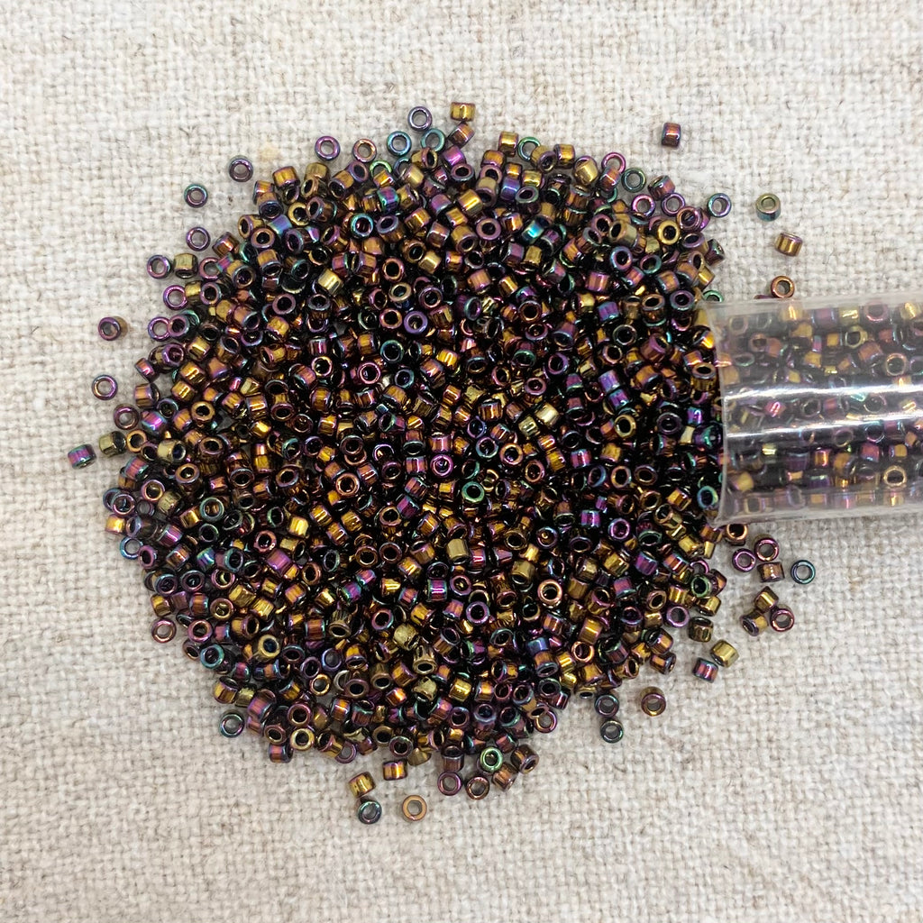 Delica 11/0 DB023 Metallic Light Bronze Iris