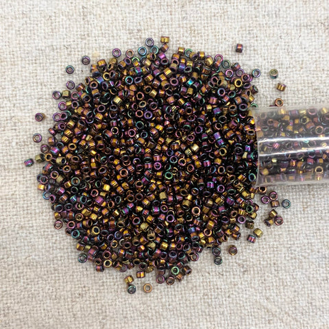 Delica 11/0 DB023 Metallic Light Bronze Iris