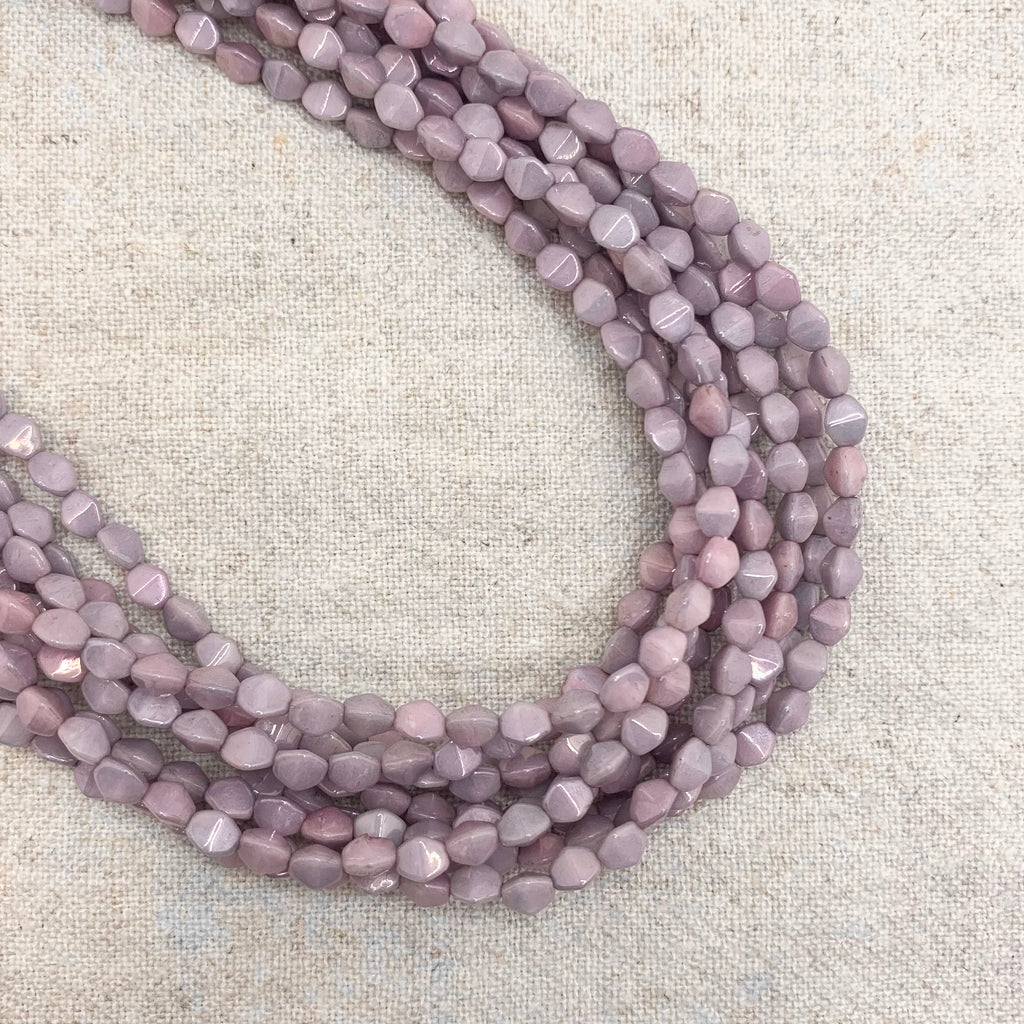 Pinch Bead - Luster Opaque Amethyst