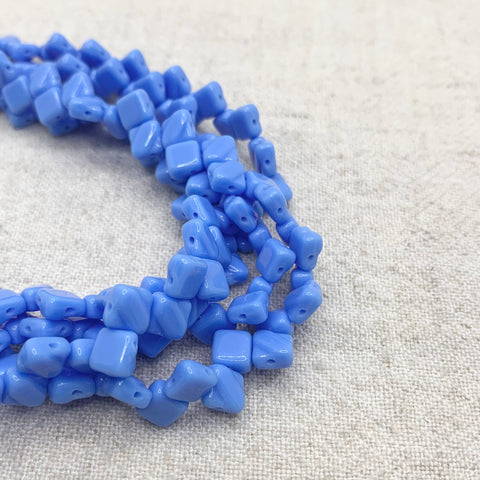 Silky Bead - Opaque Blue