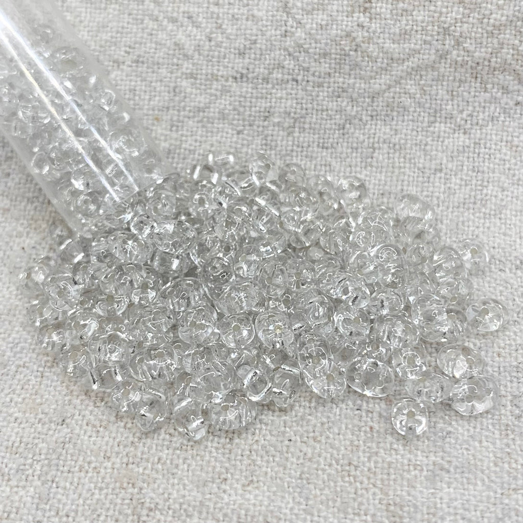 SuperDuo Crystal Silver-Lined