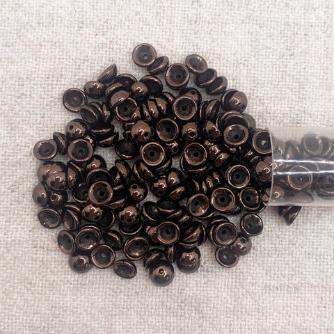 Teacup Bead - Dark Bronze