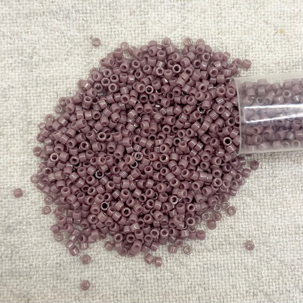 Delica 11/0 DB265 Opaque Mauve Luster