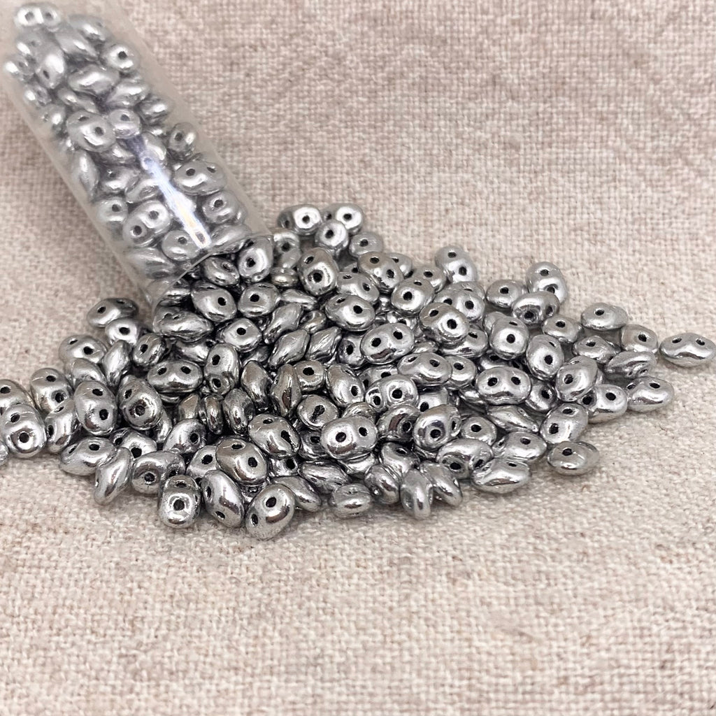 SuperDuo Crystal Full Labrador Czech Shield