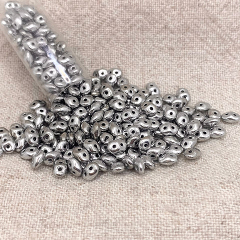 SuperDuo Crystal Full Labrador Czech Shield