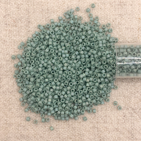 Delica 11/0 DB2313 Frost Op Glaze Rainbow Celadon