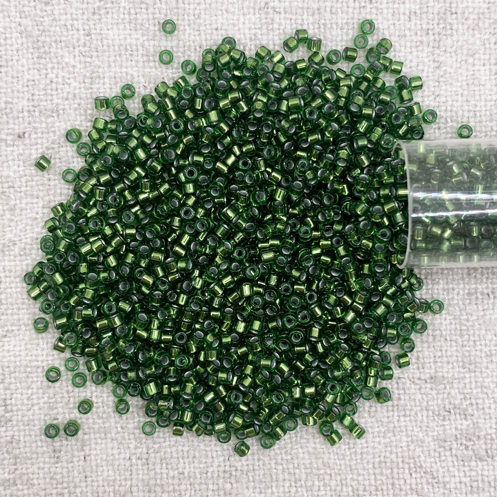 Delica 11/0 DB182 Copper Line Olivine