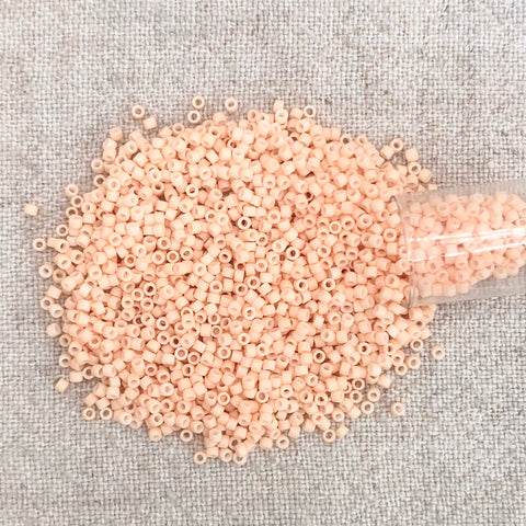 Delica 11/0 DB1512 Matte Op Light Peach