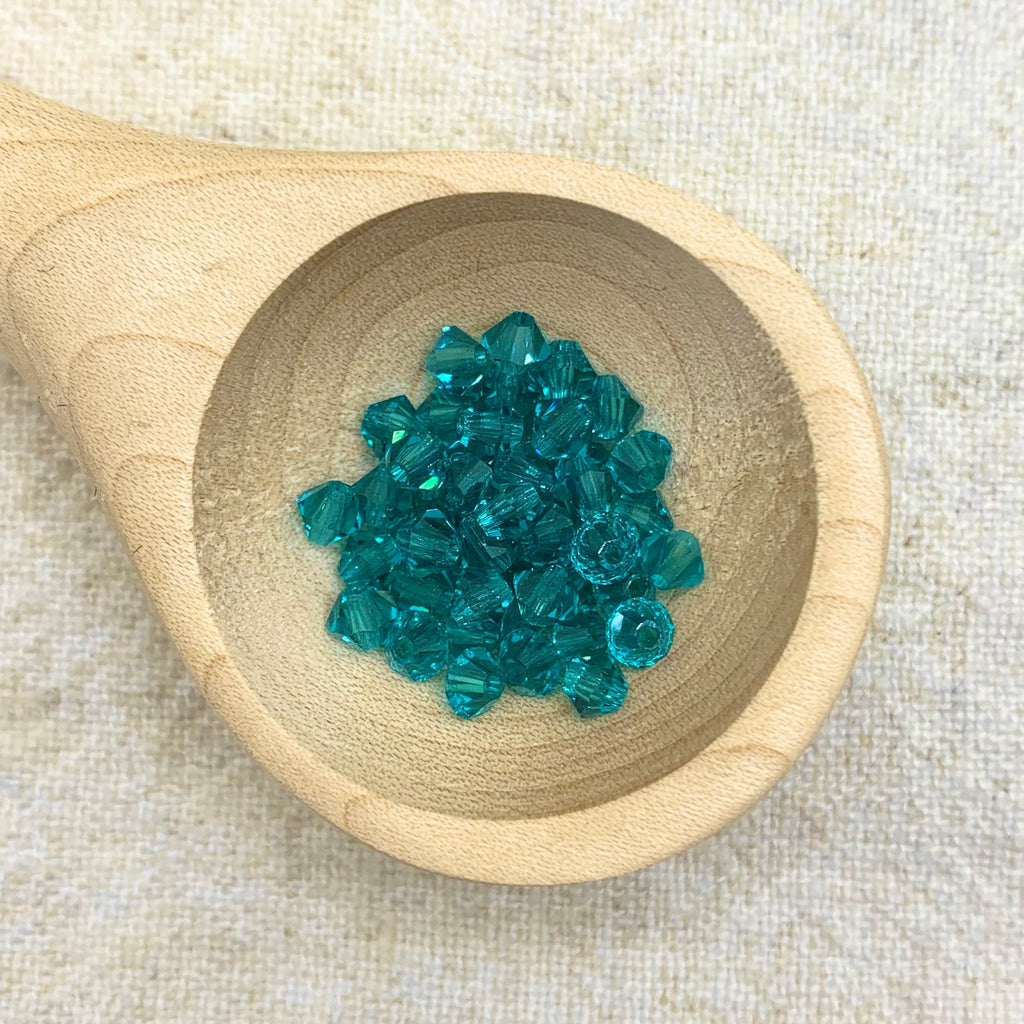 Preciosa 4mm - Blue Zircon