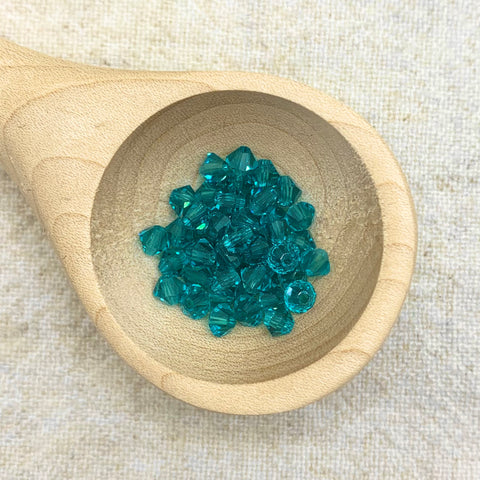 Preciosa 4mm - Blue Zircon