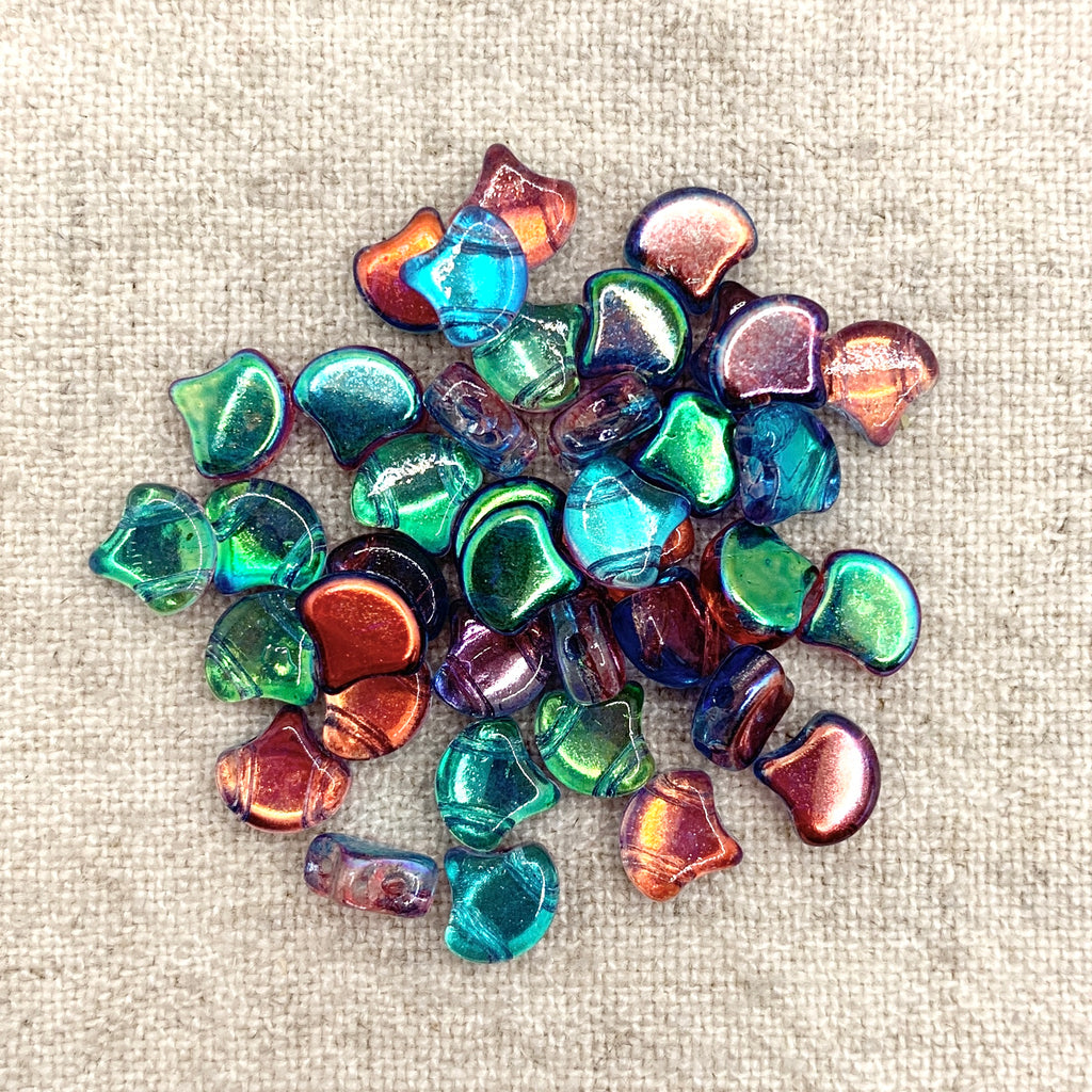 Ginkgo Bead - Summer Rainbow Dark Violet