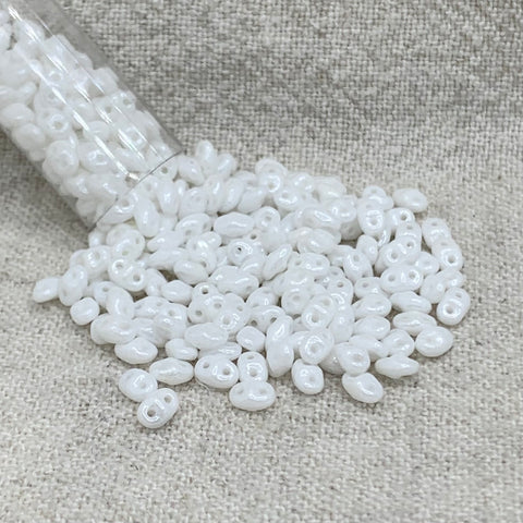 Mini Duo - Chalk White Luster