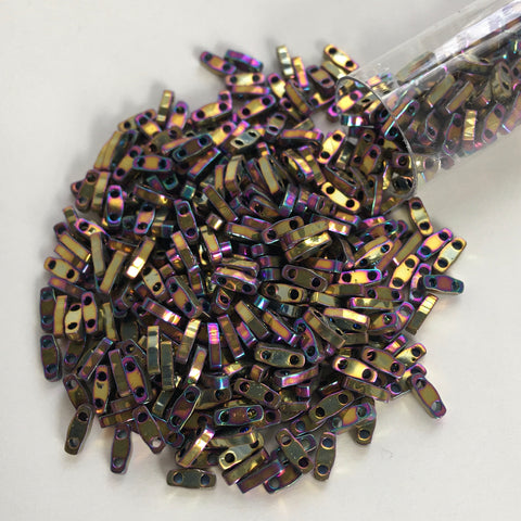 Quarter Tila - Metallic Purple Gold Iris
