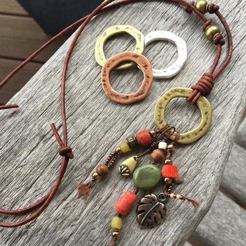 Eclectic Knotted Necklace Class | Sat. Mar 2nd - 10:30am | Class Sign Up