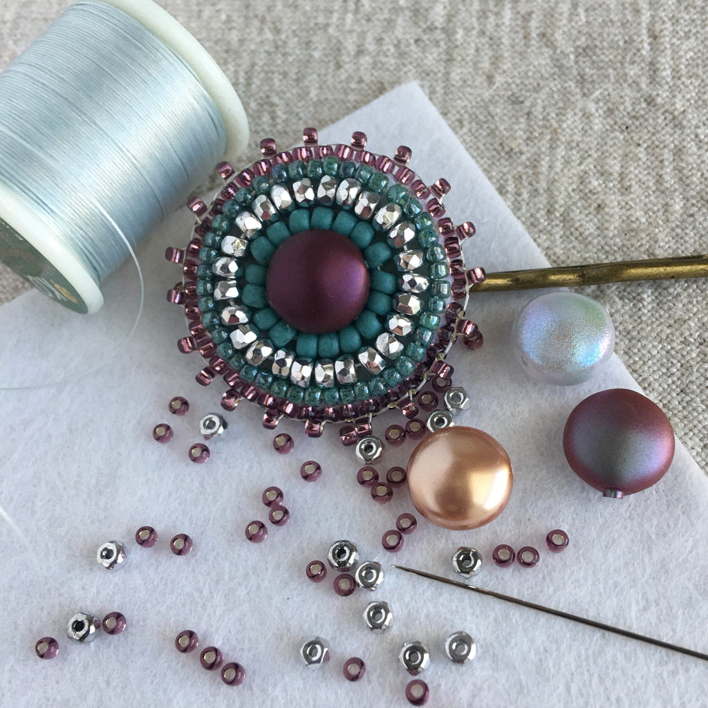 Beginning Bead Embroidery | March 23rd, 1pm | Class Sign Up
