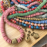 On Trend: Chunky Glass & Brass Necklace | Sat. May 30 | Class Sign Up
