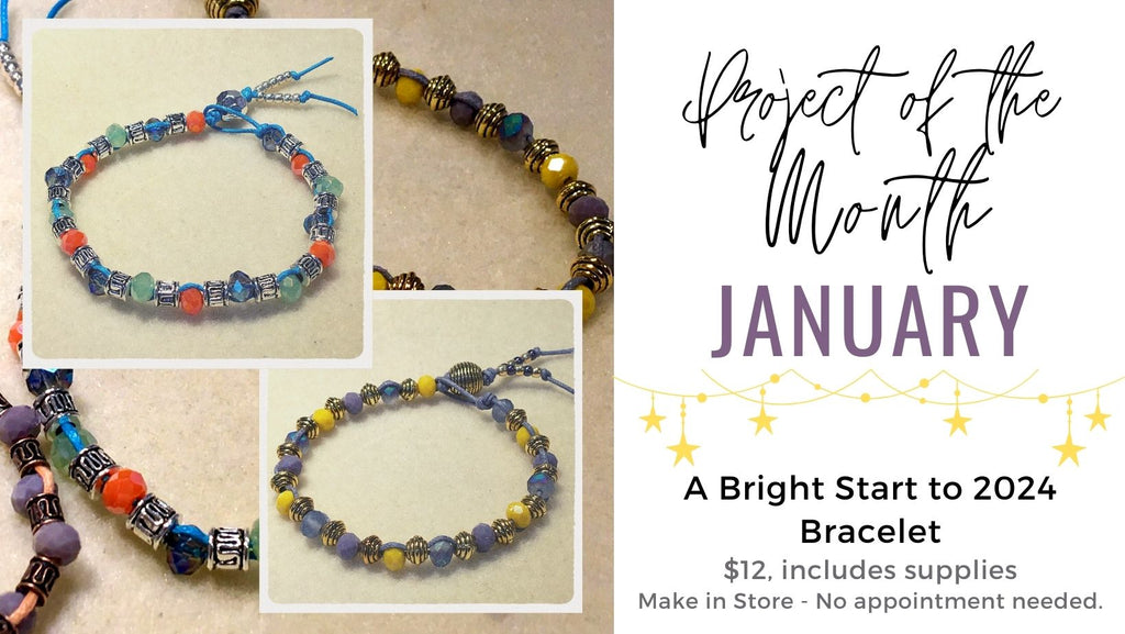 January Project of the Month Bracelet Kit