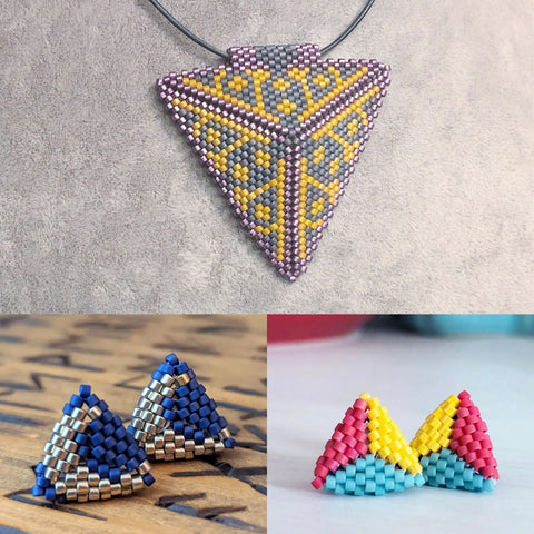 Peyote Stitch Triangles: June 28, 10:30am | Class Sign Up