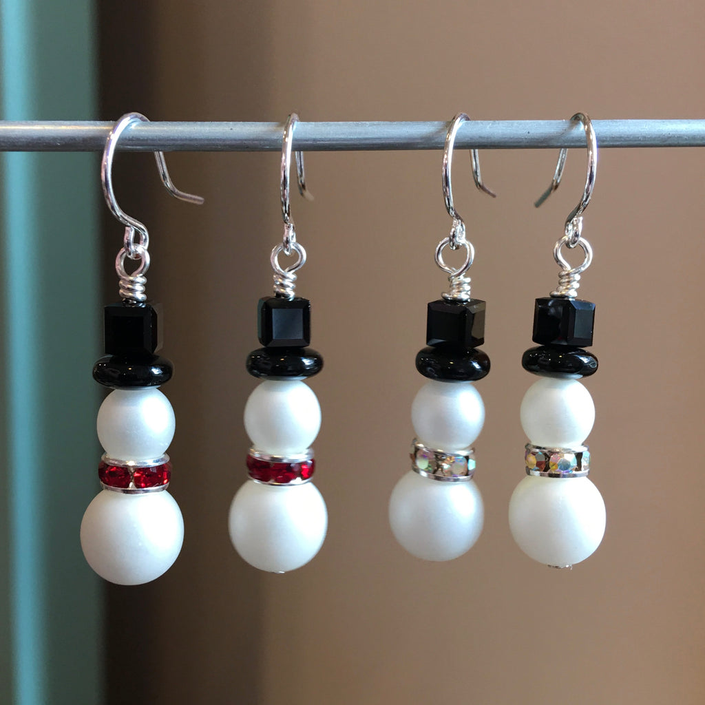 Preciosa Snowmen Earring Kit